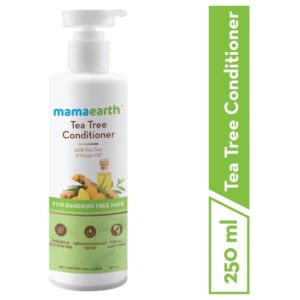 Mamaearth Tea Tree Conditioner with Tea Tree & Ginger Oil for Dandruff Free Hair (250mL)
