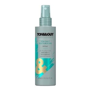 Toni & Guy – Sea Salt Texturising Spray For Beachy Locks Defines & Texturises Natural Waves (200ML)