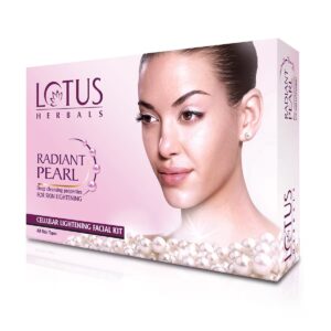 Lotus Herbals – Radiant Pearl Cellular Lightening Facial Kit