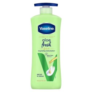 Vaseline – Intensive Care Aloe Fresh 24 Hours Serum In Lotion (600ML)