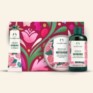 The Body Shop – Gift Trio British Rose