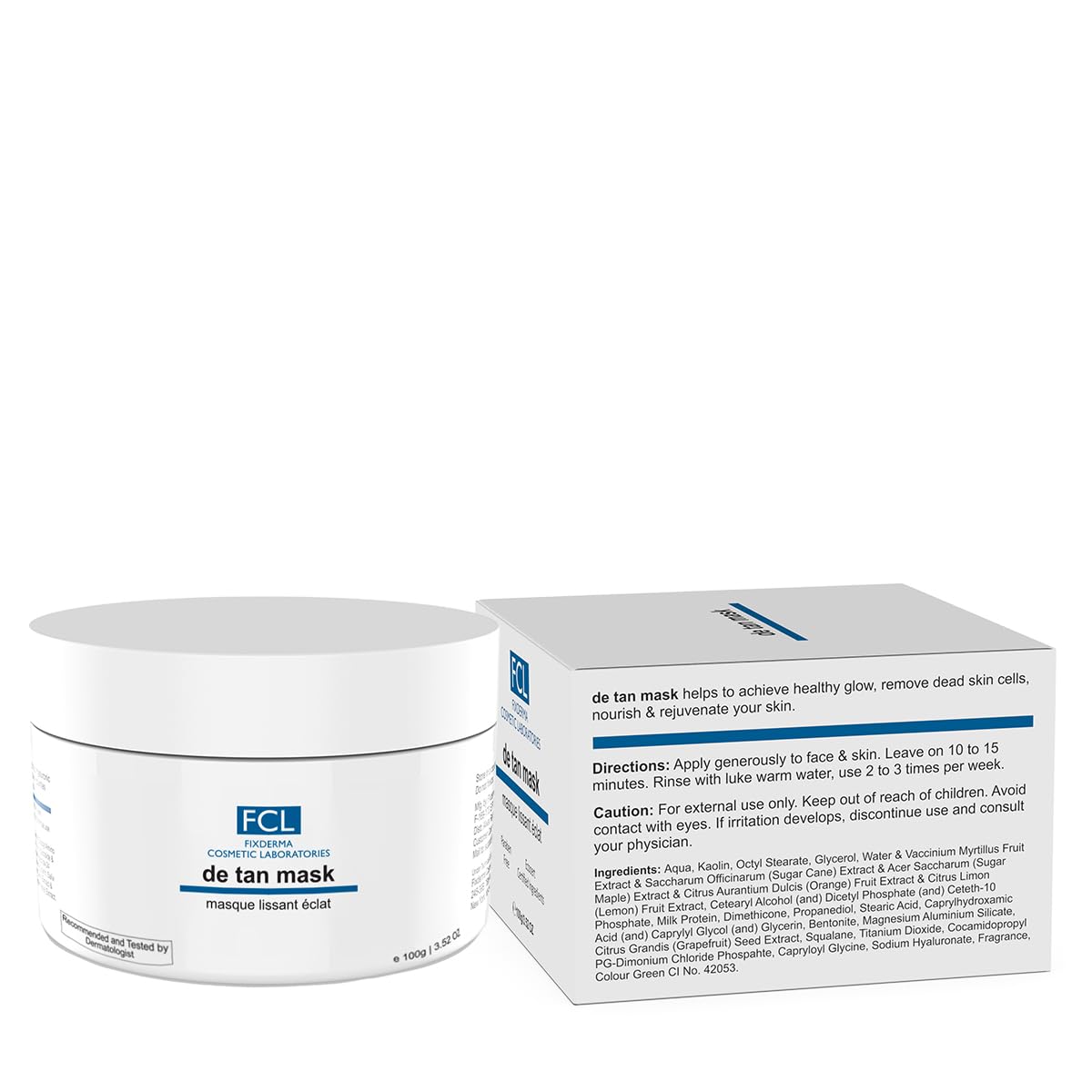 Fixderma – De Tan Mask (100g) - Image 3